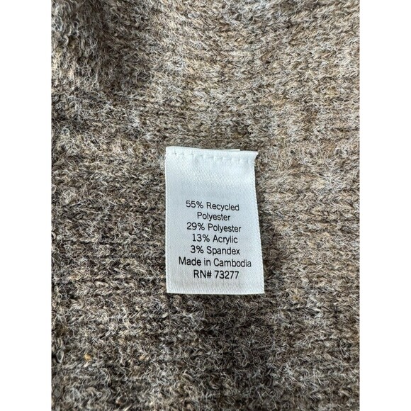 Women's LC Lauren Conrad Sweater Size Large Brown Mockneck Pullover NWT - Picture 11 of 11